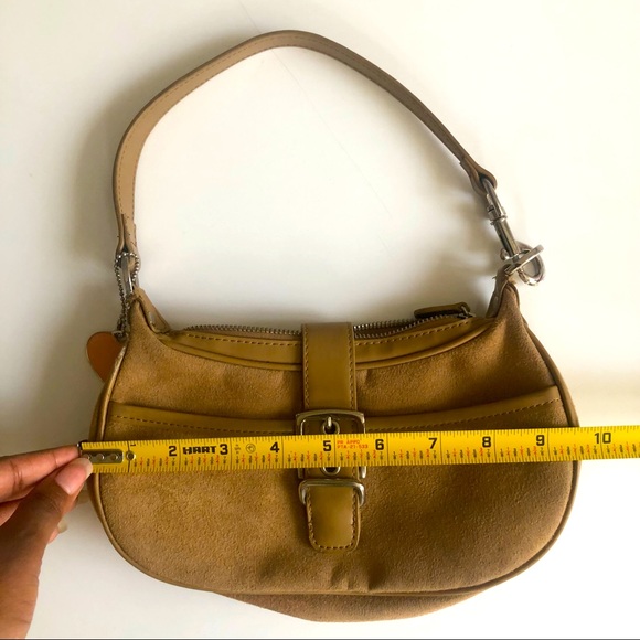 Tanned color small shoulder bag - Picture 5 of 6